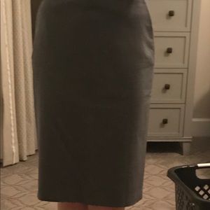 Banana republic striped pencil skirt